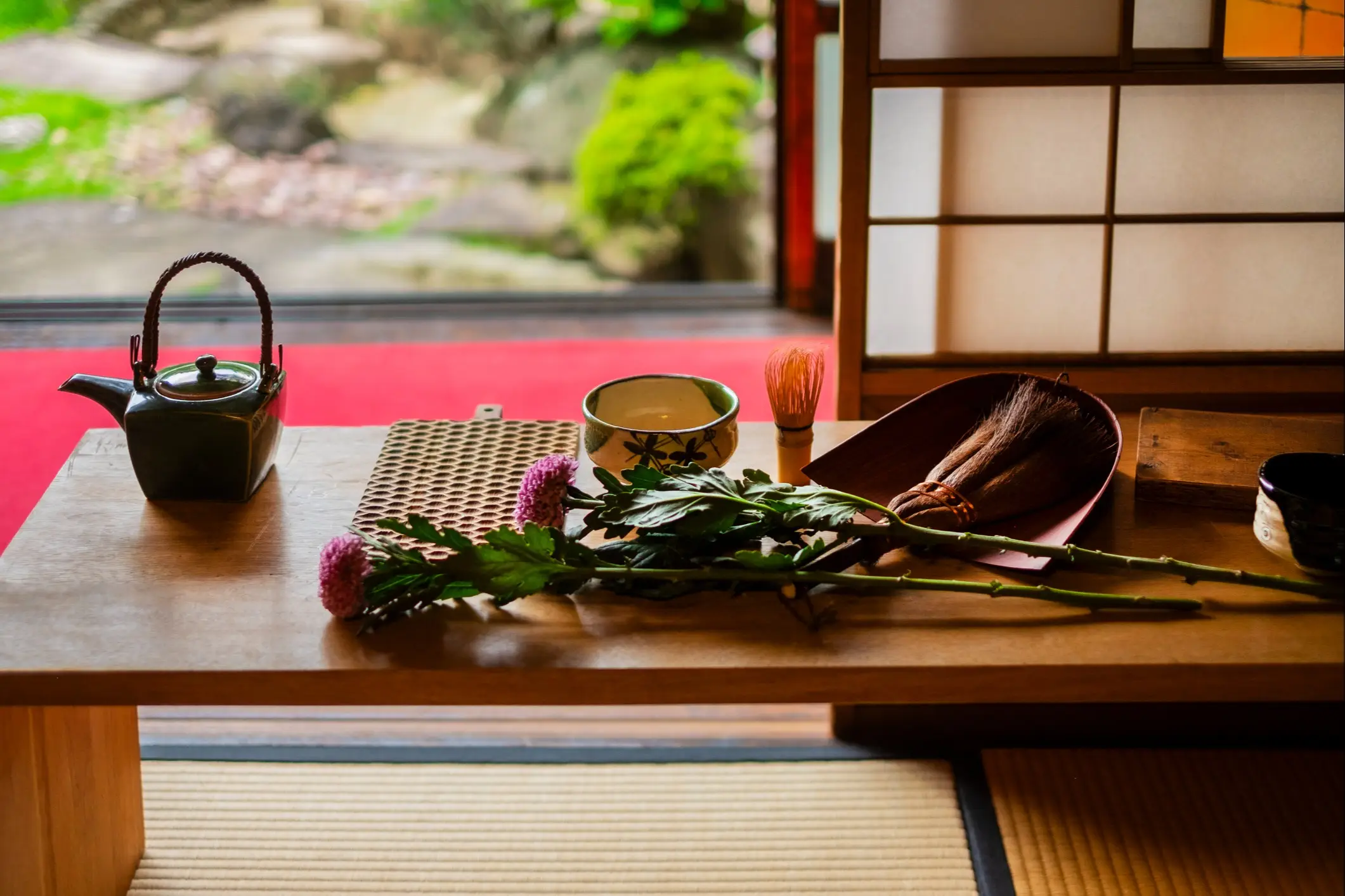 Japan Teezermonie Japanische Grünteeschalen