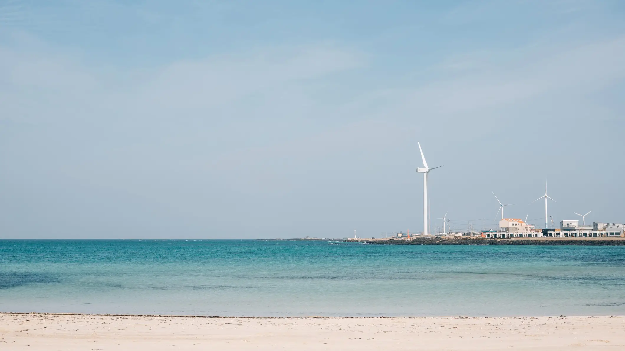 Woljeong-ri Strand auf der Insel Jeju, Korea