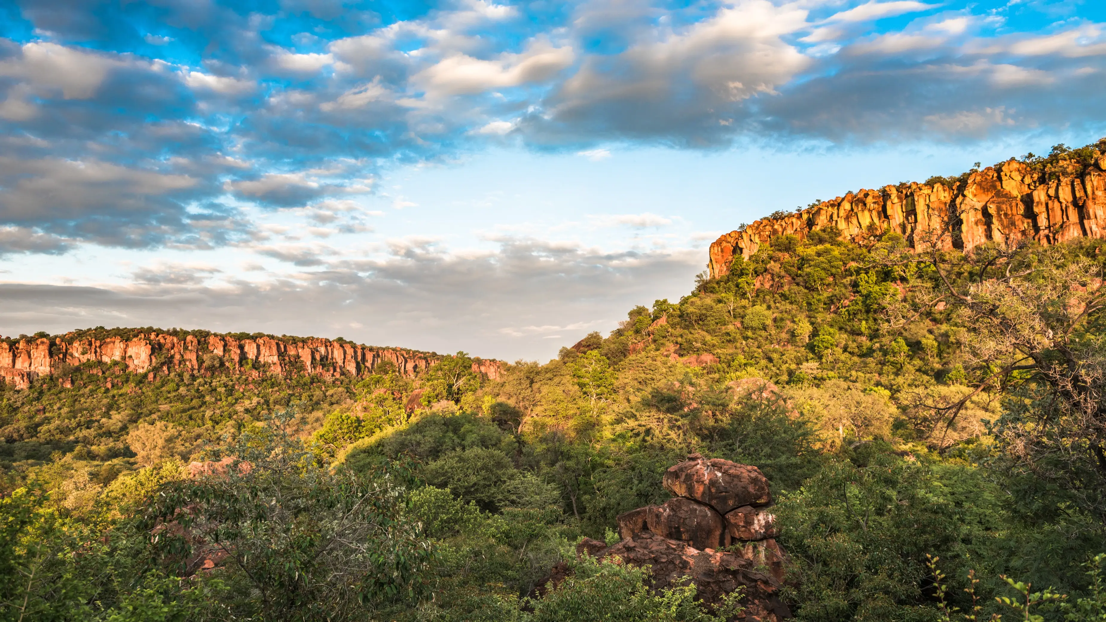 Namibia, Waterberg Plateau Das Panorama von Waterberg-Plateau, Namibia.
