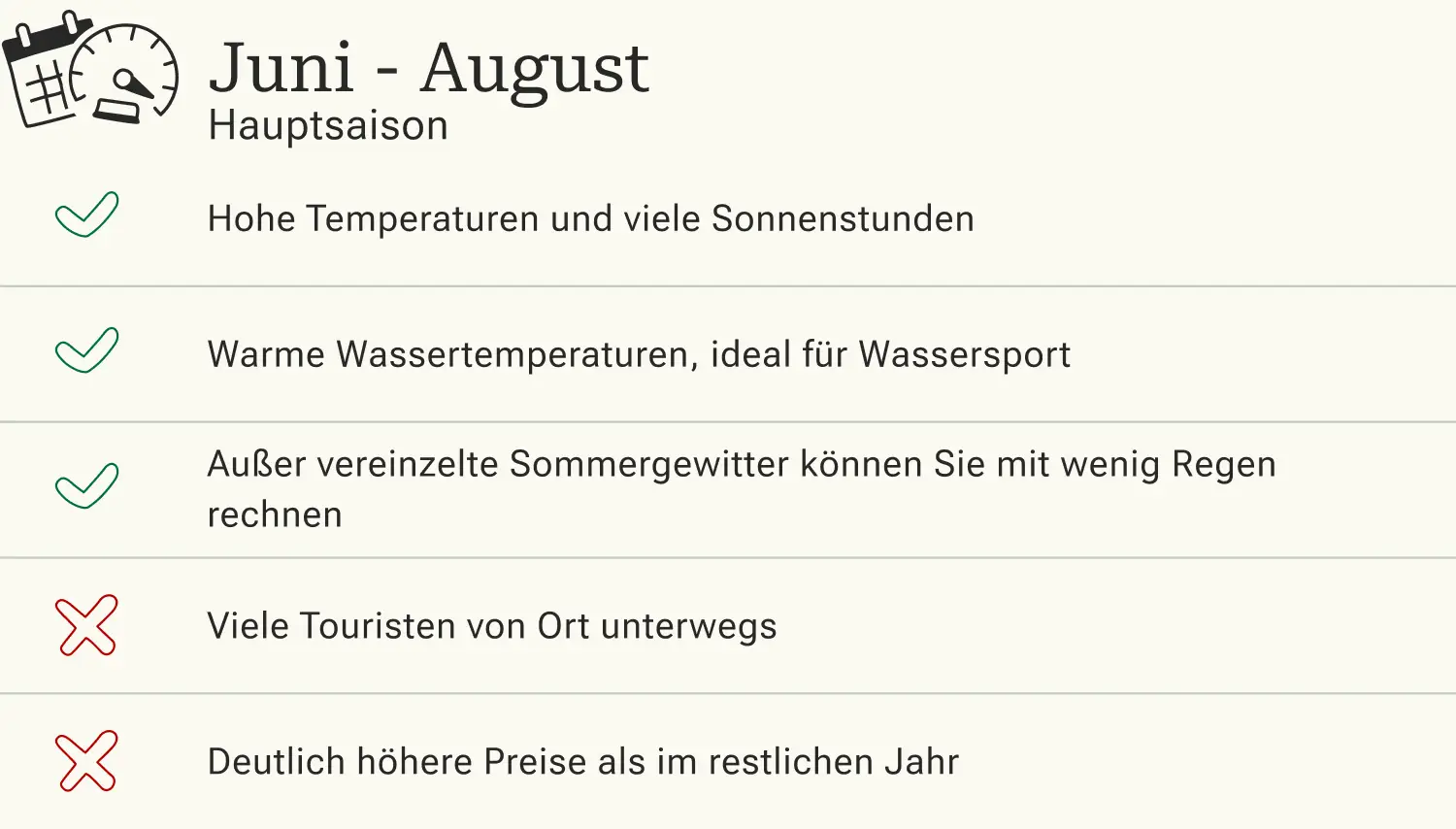 Beste Reisezeit Comer See Hauptsaison Vorteile und Nachteile von einer Reise nach die Comer See in der Hauptsaison.