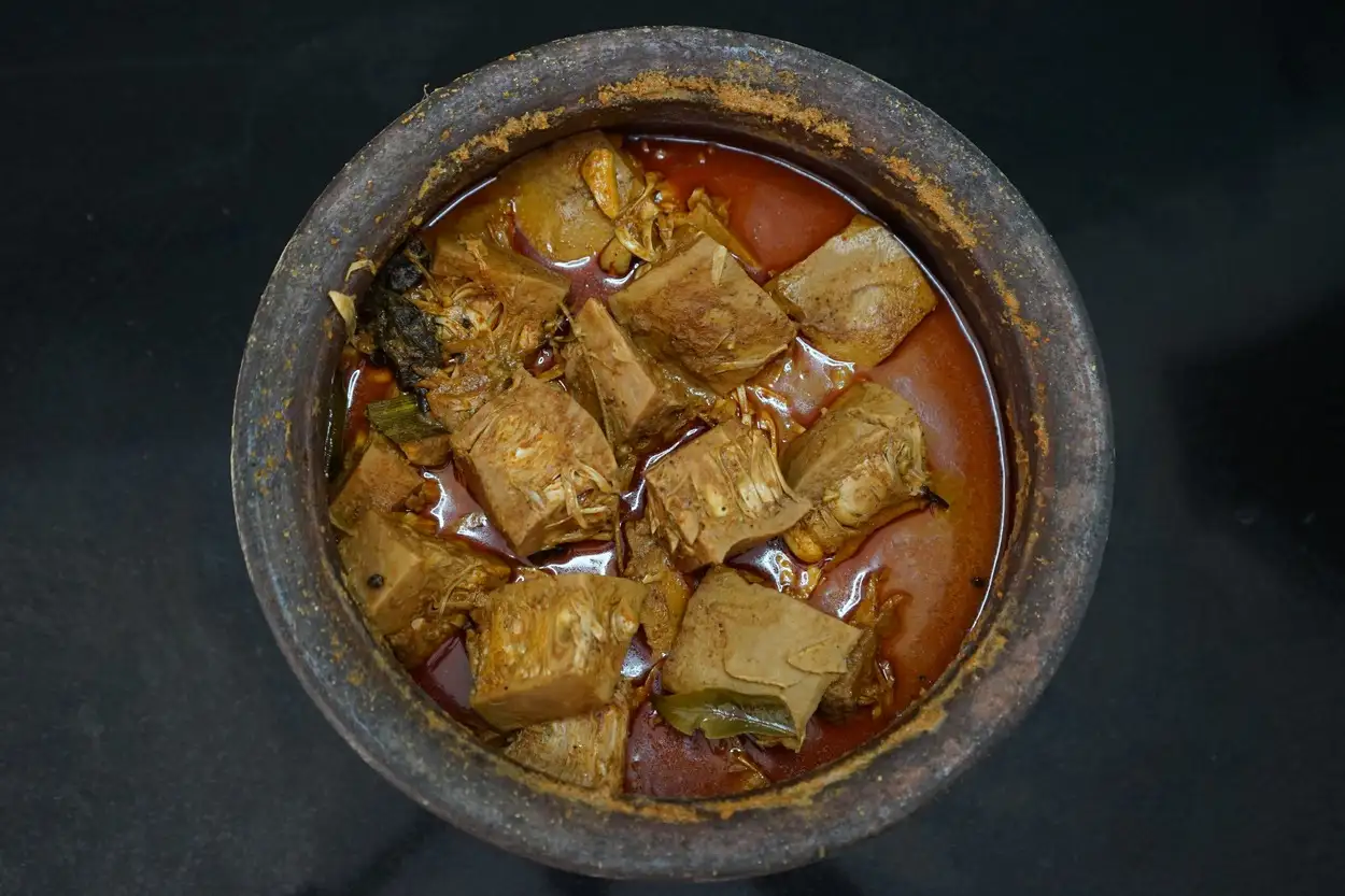 Sri Lanka, Polos, Jackfrucht-Curry Junges Jackfrucht-Curry