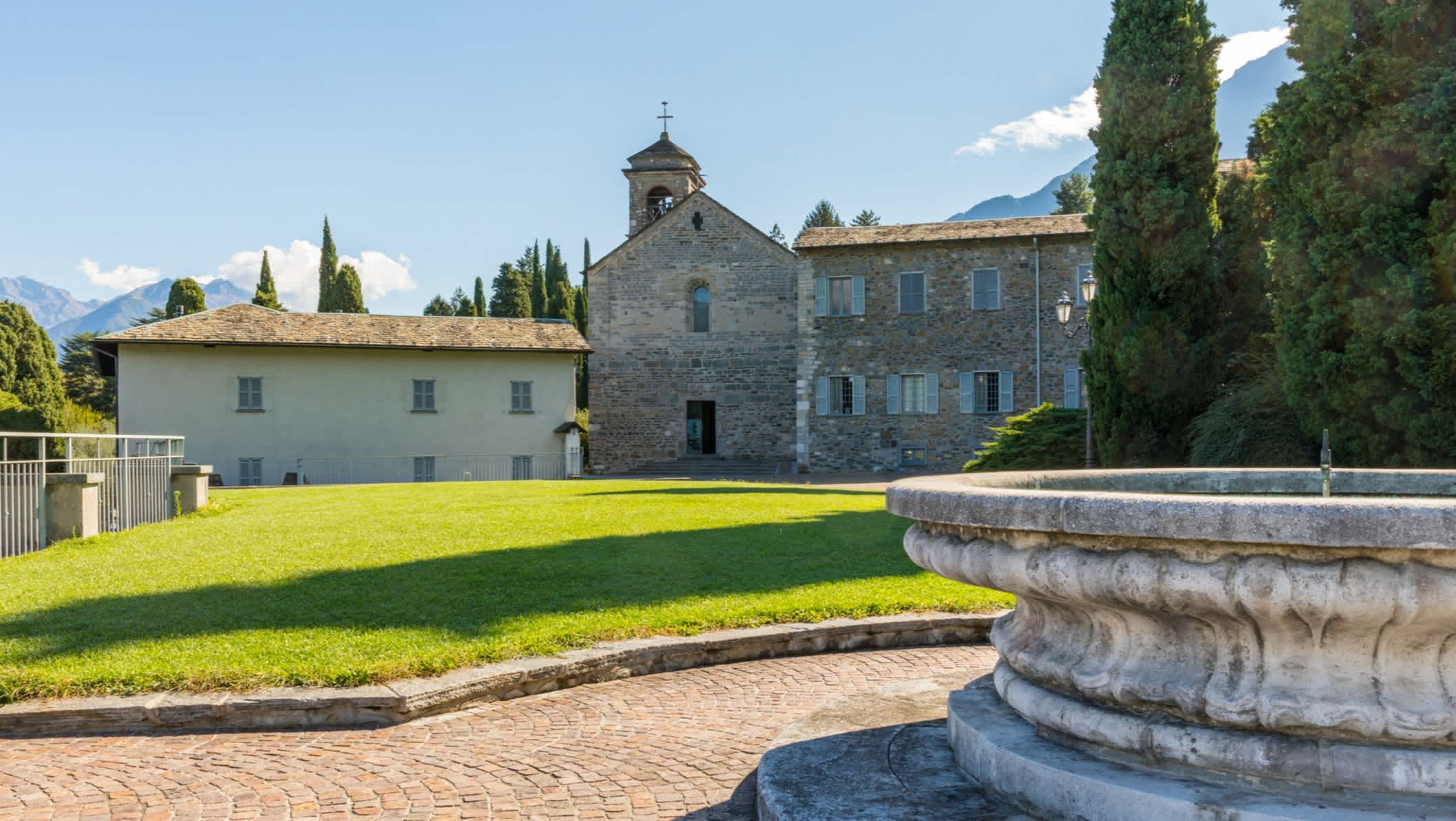 Abtei von Piona, Comer See, Italien