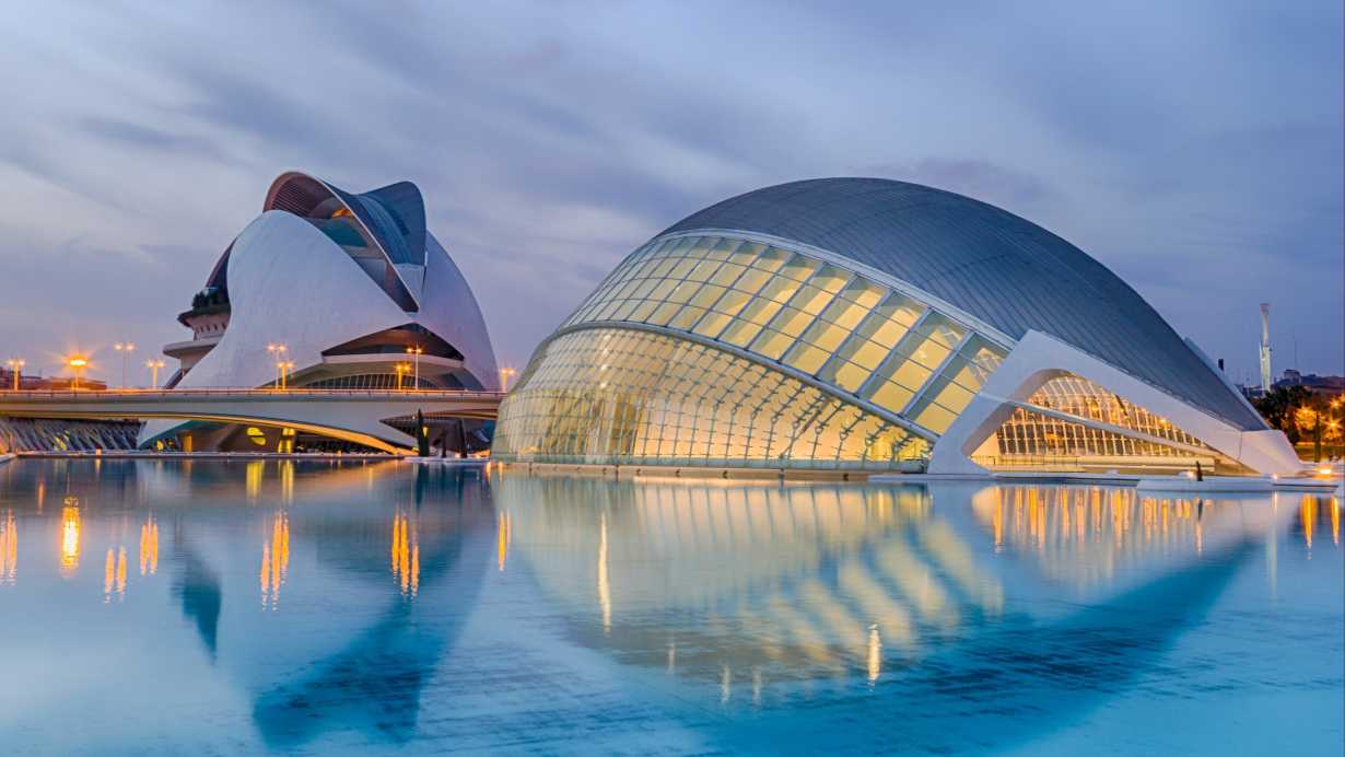  Ciudad de las Artes y las Ciencias in Valencia, Spanien
