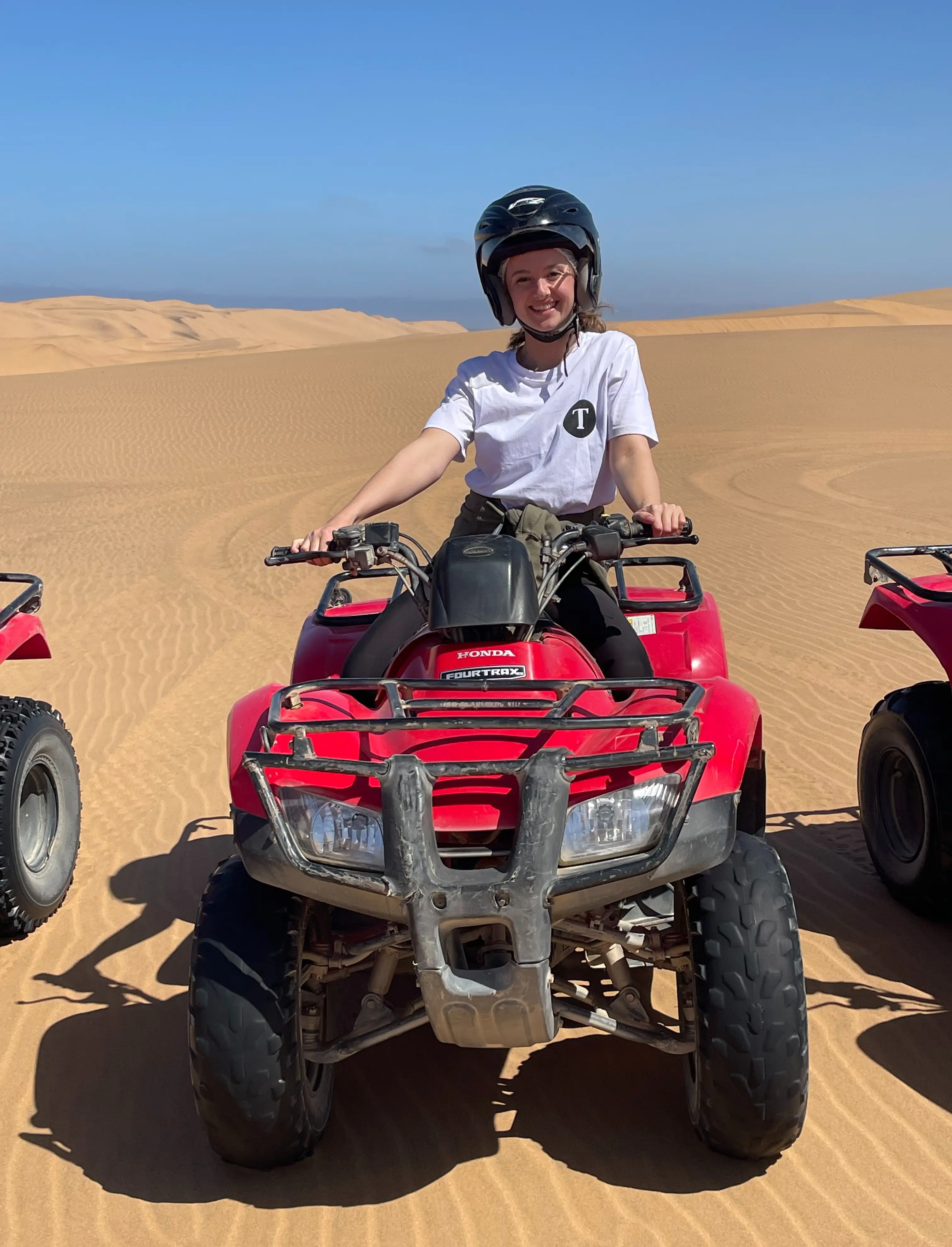 Namibie, tour en quad Experte de voyage Namibie sur le circuit Quad, Namib, Namibie.