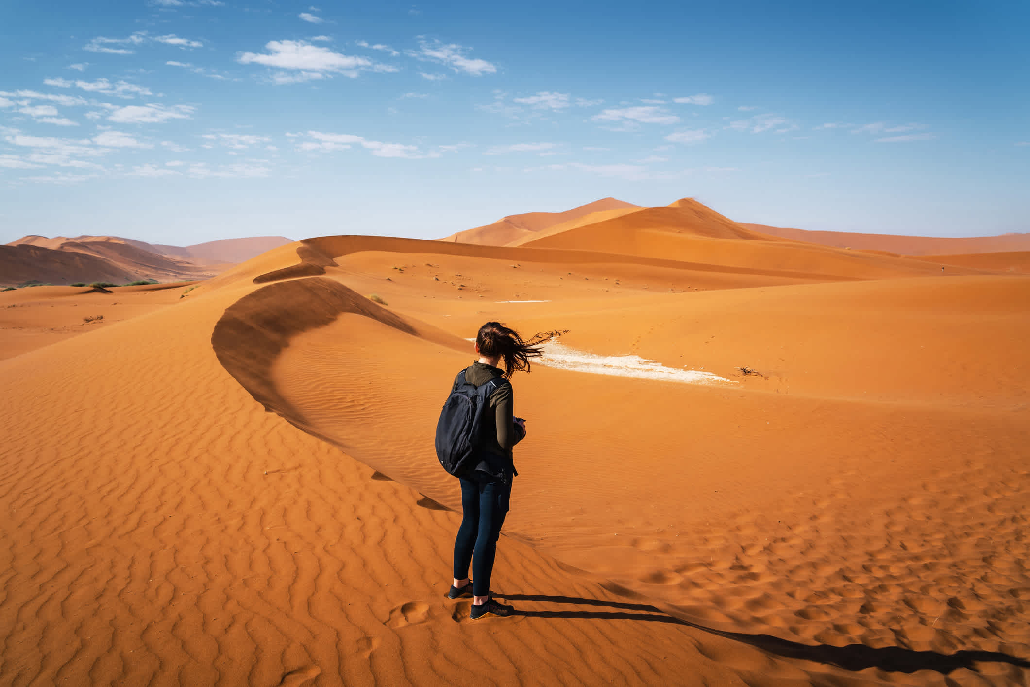 Wandern in der Namib-Wüste Namibia