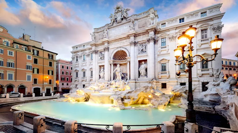 Trevi Fountain, Rome, Italy