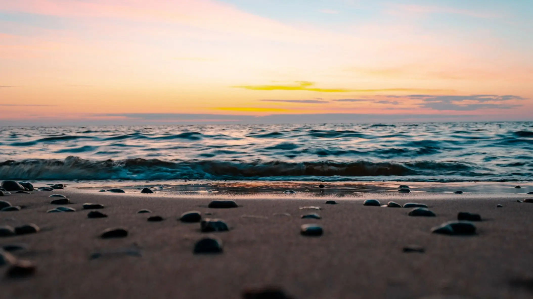 Mar de Ajó, Argentinien Strand und Meer am Mar de Ajó