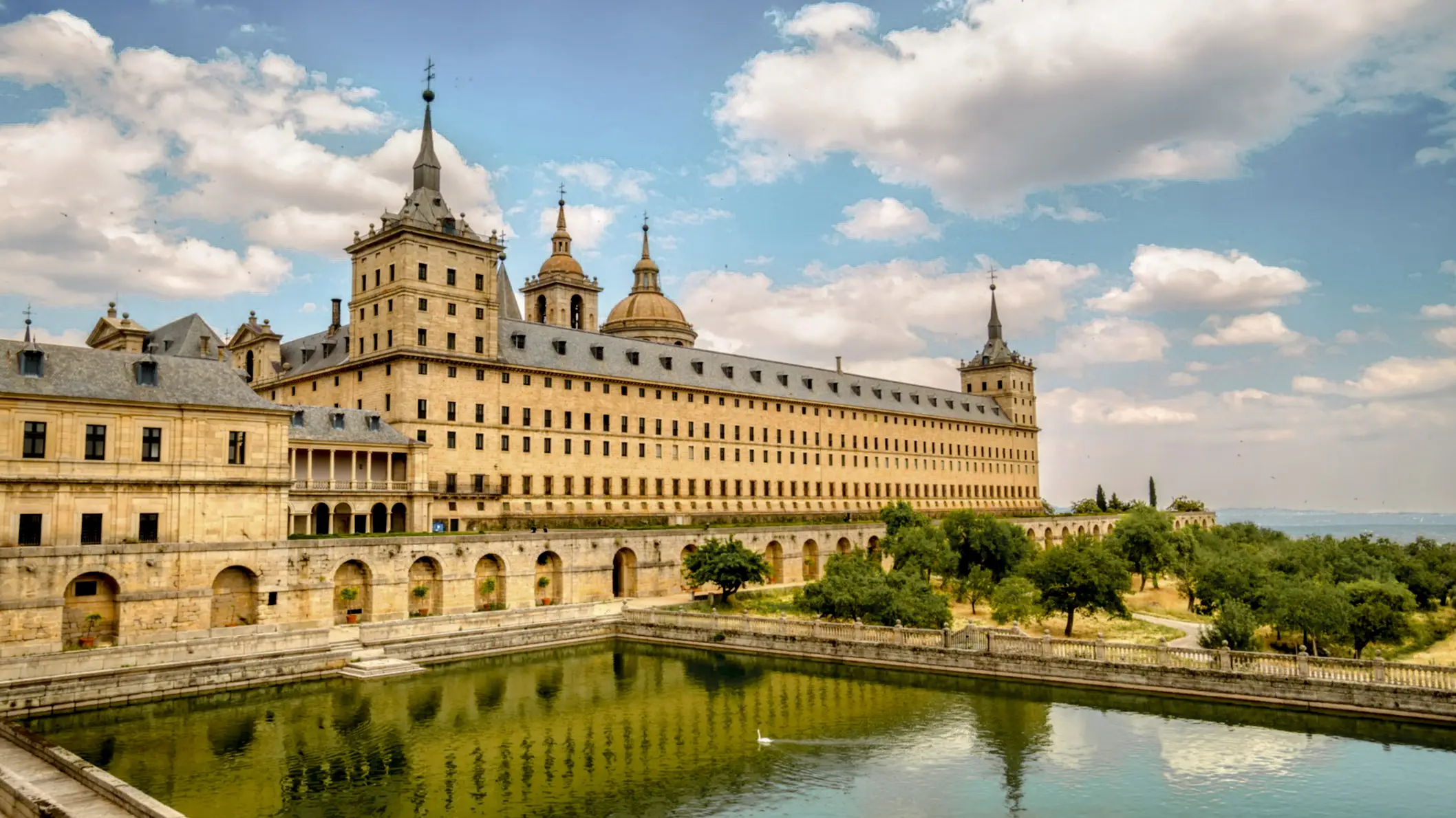 Spanien, Madrid, El Escorial Königliche Kloster San Lorenzo de El Escorial, Madrid, Spanien