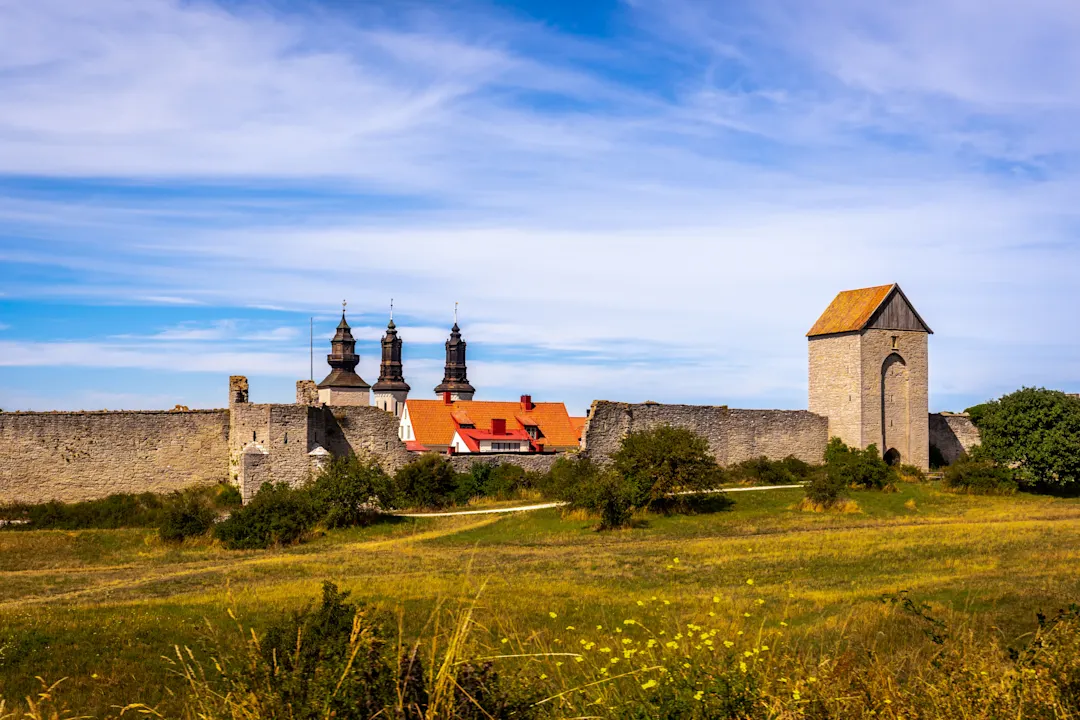 Visby, Schweden, Provinz Gotland, Wand, Mauer

