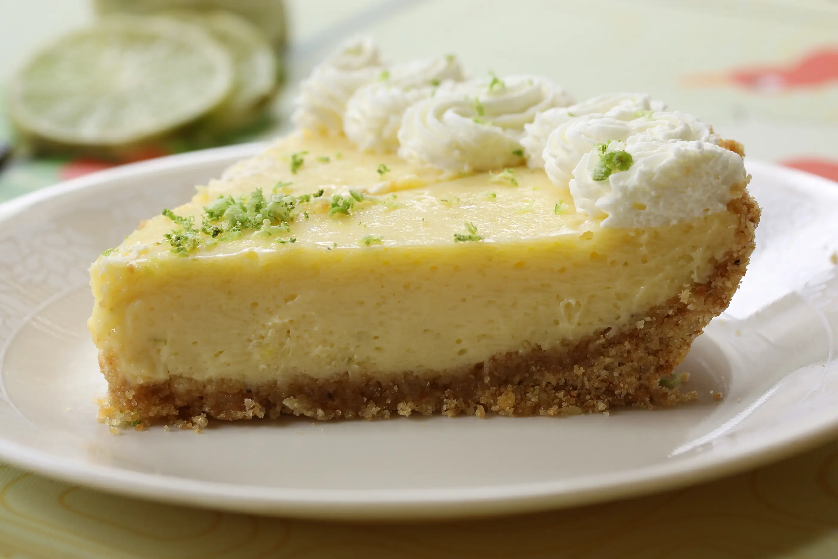 Nationalgerichte, USA, Key Lime Pie Key Lime Pie, typisches Essen für die USA.
