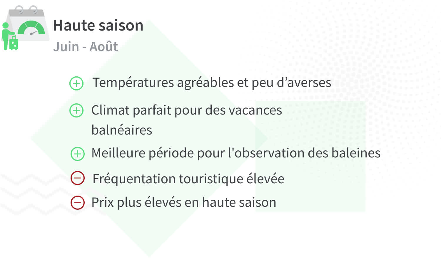 Quand est la haute saison aux Açores ?