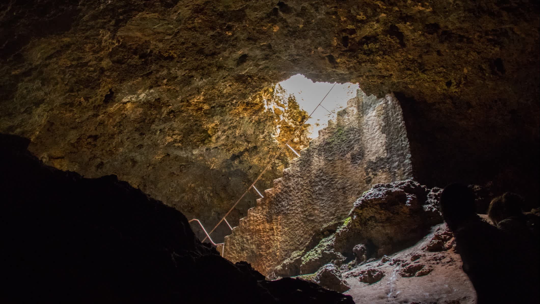 Vue de la grotte des esclaves à Zanzibar, Tanzanie

