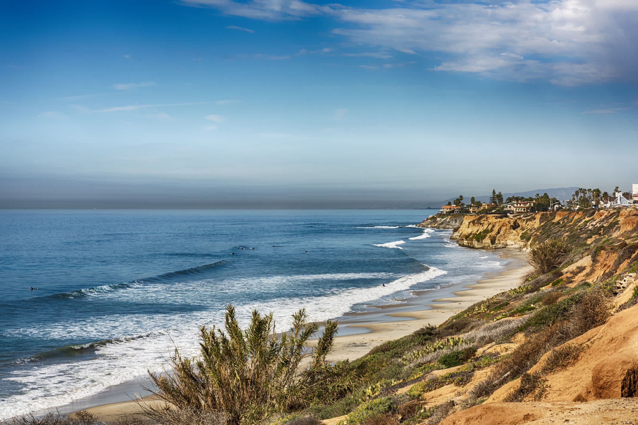 Wilder Küstenabschnitt in Kalifornien