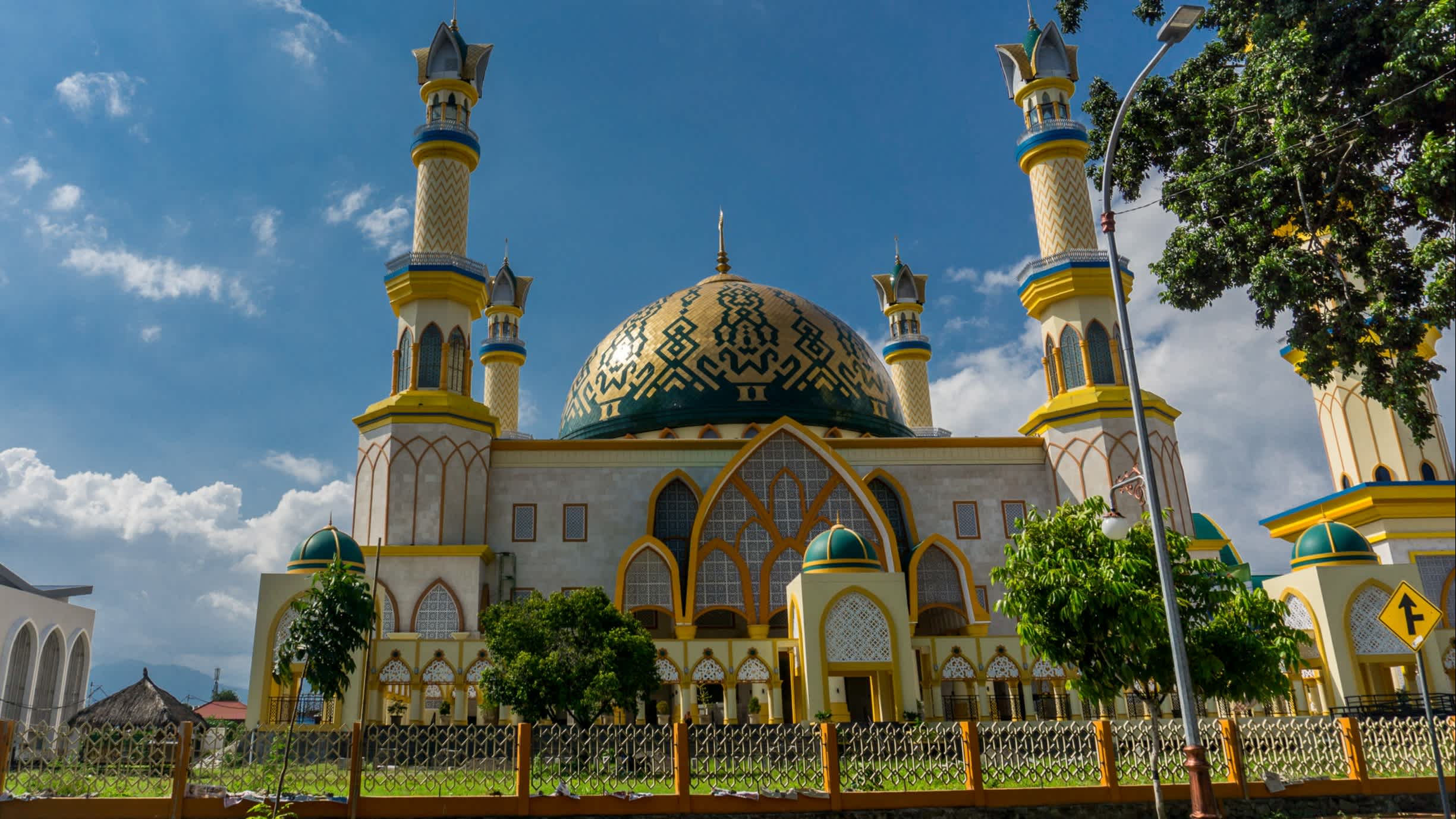 Mosquée de Mataram, Lombok, Indonésie.

