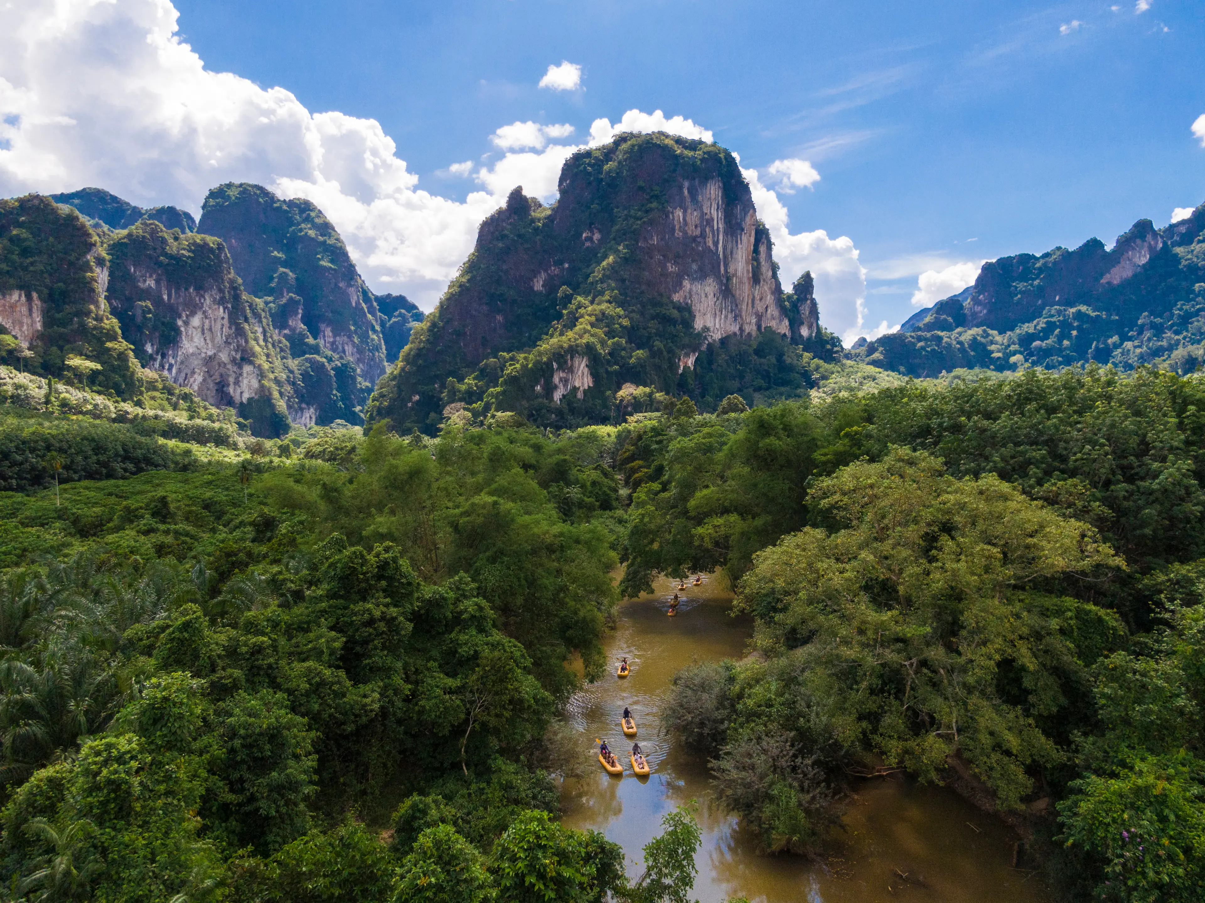 Kanu, Khao Sok Nationalpark