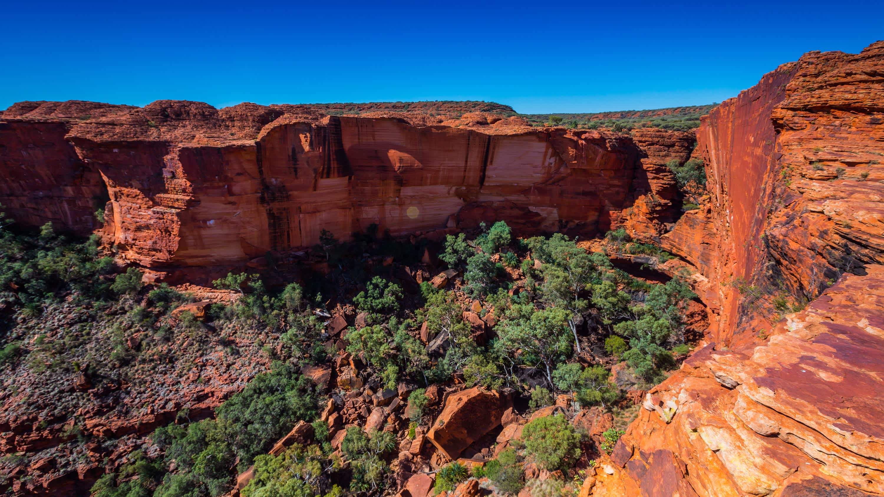 Australie Paysage de l'Outback, Olgas.
