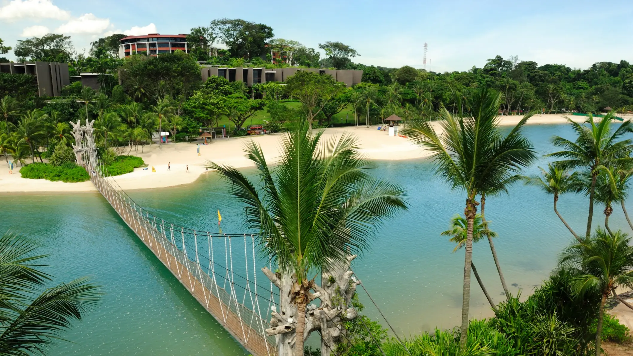 Plage de Palawan, Sentosa, Singapour