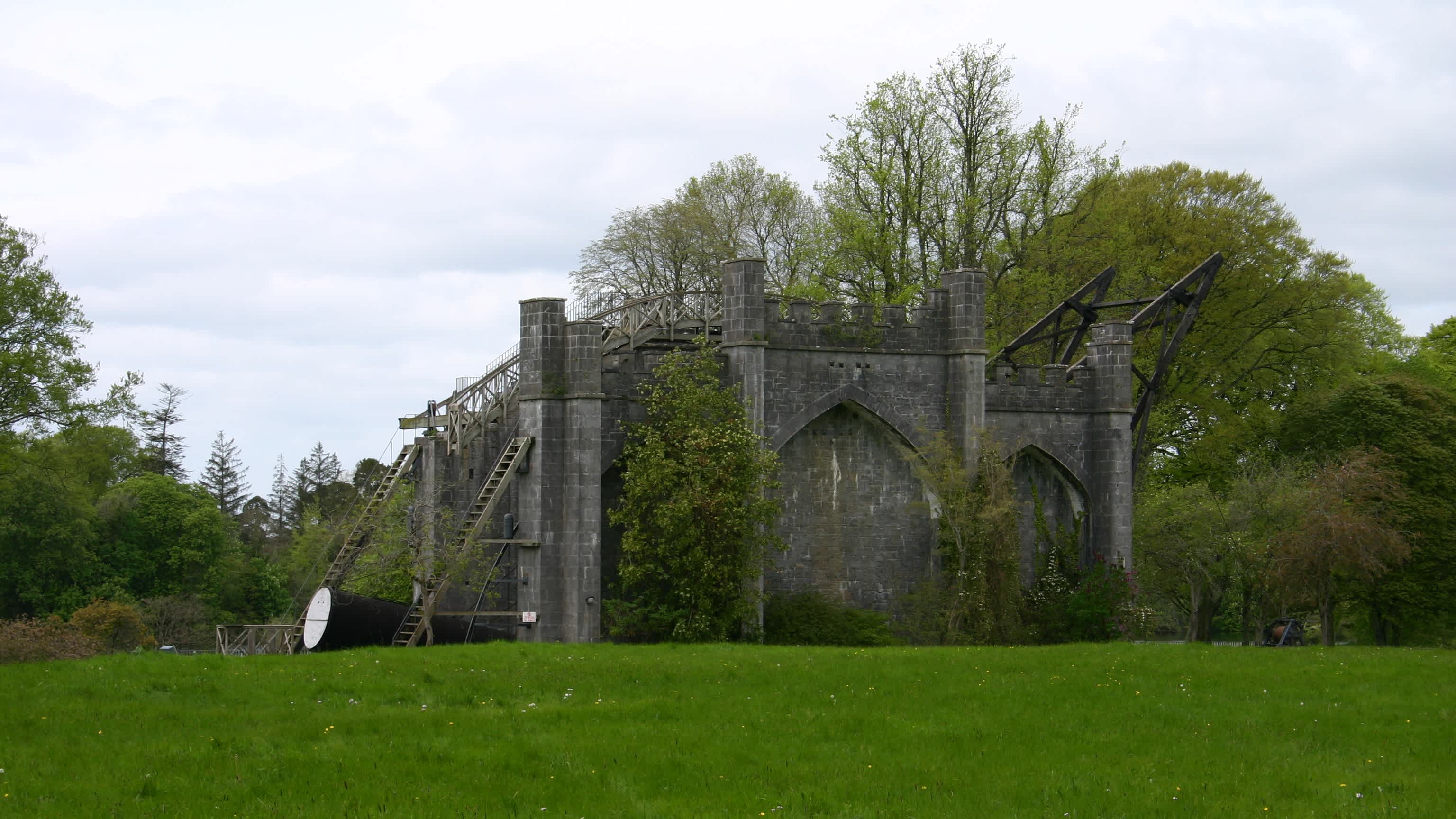 Telescope im Birr Castle Irland