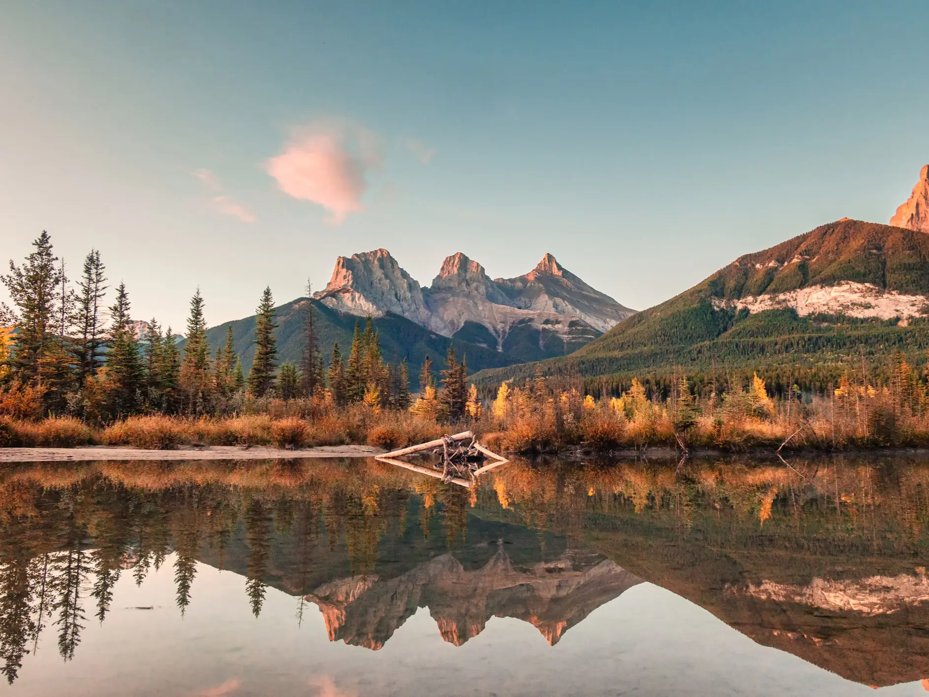 Kanada, Canmore, Herbst