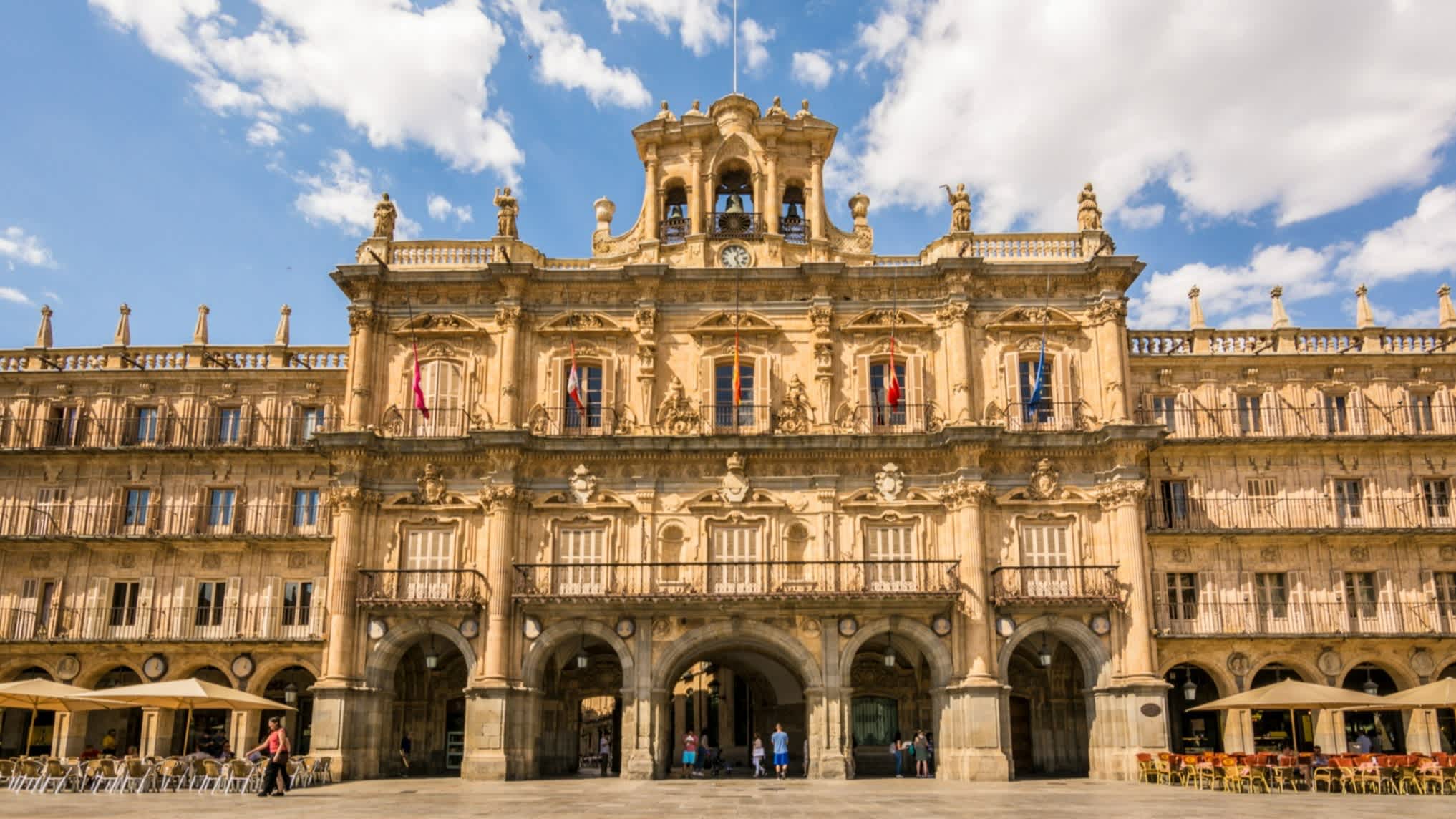 Plaza Mayor von Salamanca in Spanien
