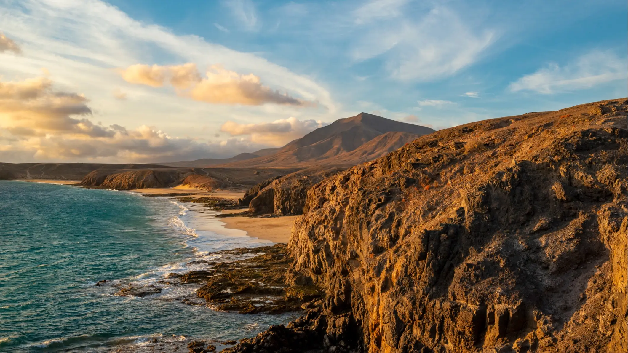 Playa de Papagayo auf Lanzarote.