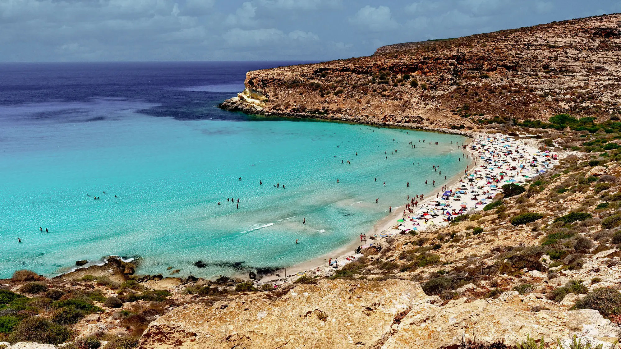 Kaninchenstrand Lampedusa