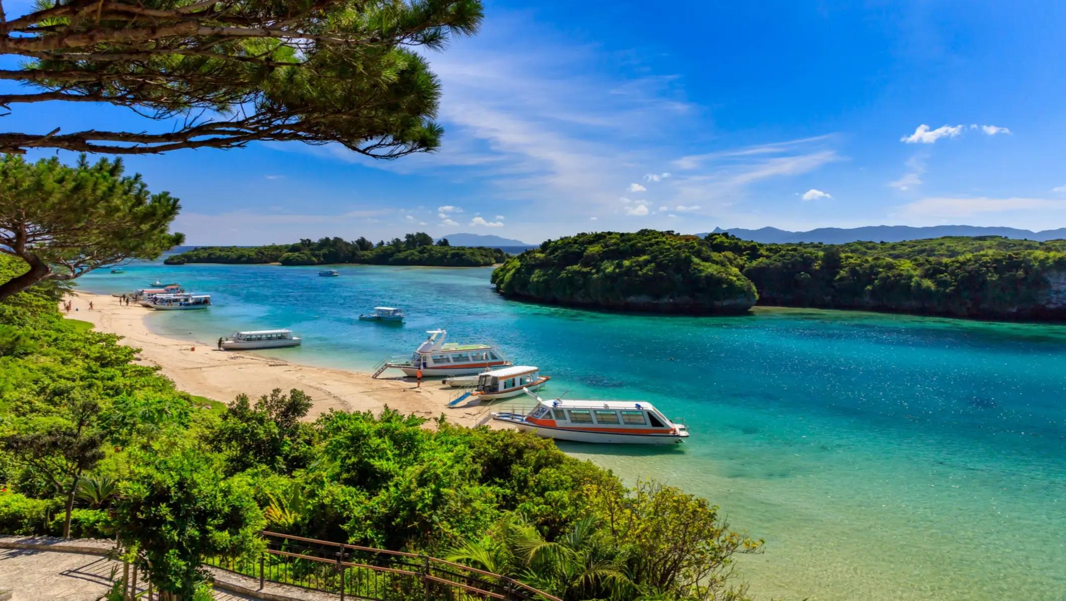 Okinawa, Ishigaki-jima, Yaeyama-Inseln, Japan Kawahira Bay im Ishigaki-jima, Japan