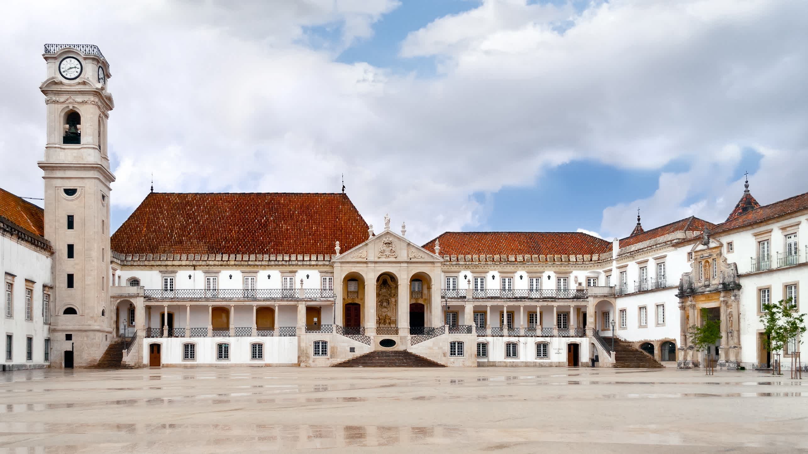 Die Universität von Coimbra in Portugal 
