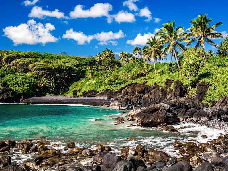 Waianapapa State Park, Maui, Hawaii.