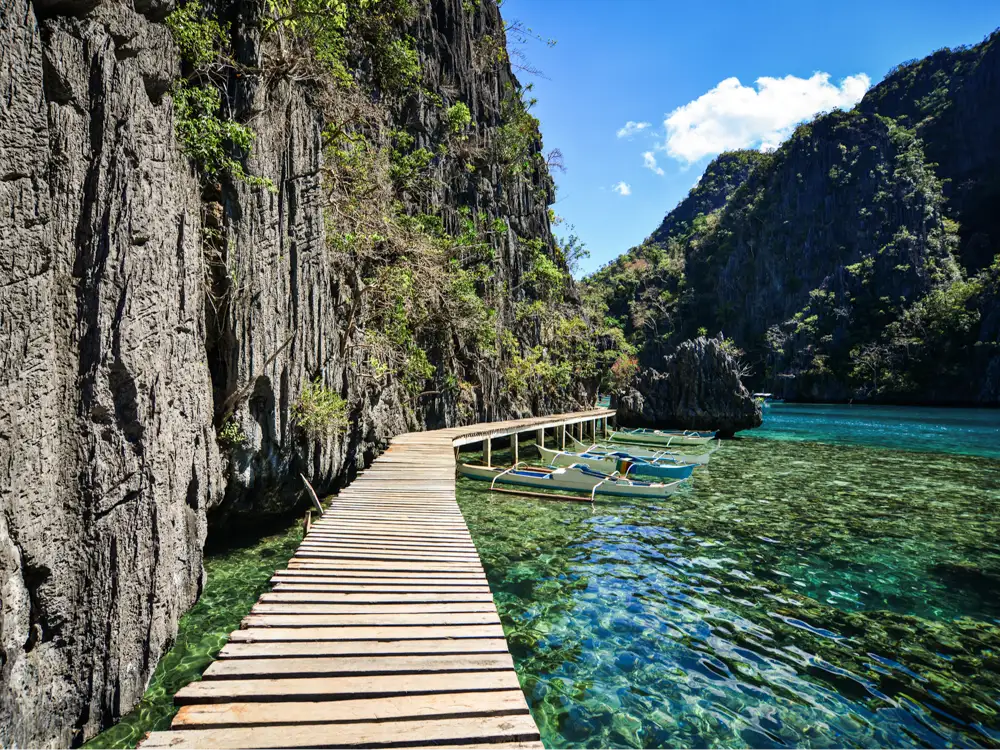 Philippinen, Coron, Steg