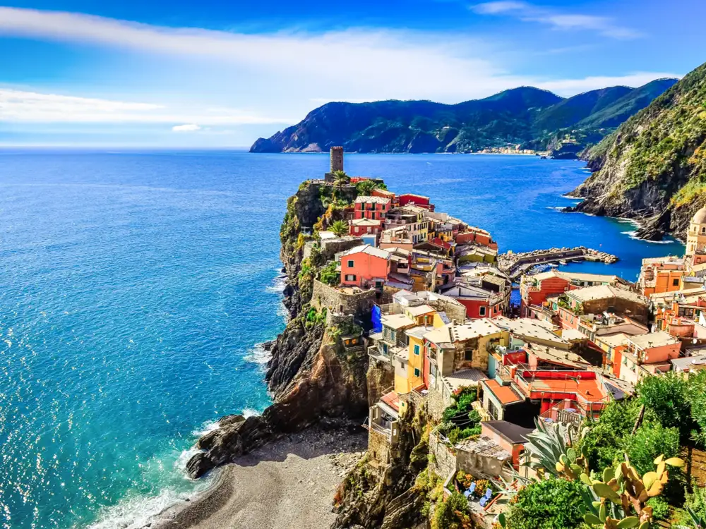 Italien, Ligurien, Vernazza