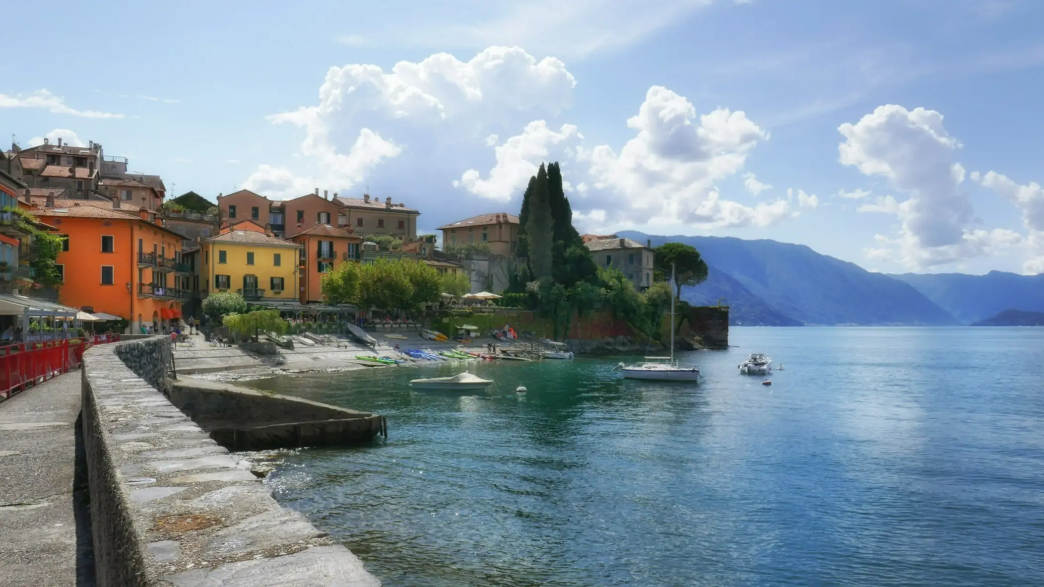Italien Der Comer See Ravenna am Comer See