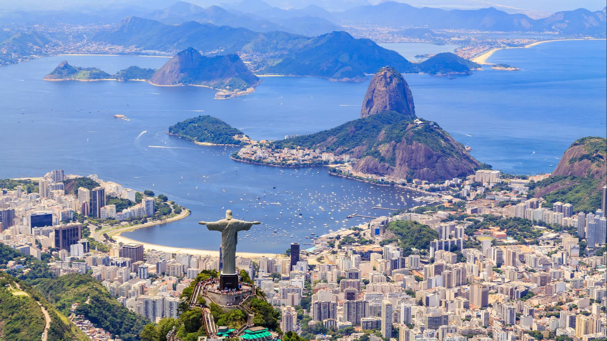 Statue du Christ Rédempteur à Rio de Janeiro, Brésil