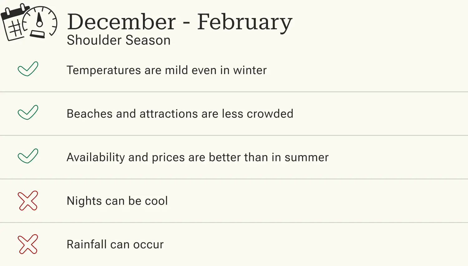 Advantages and disadvantages of traveling to the Canary Islands in the low season