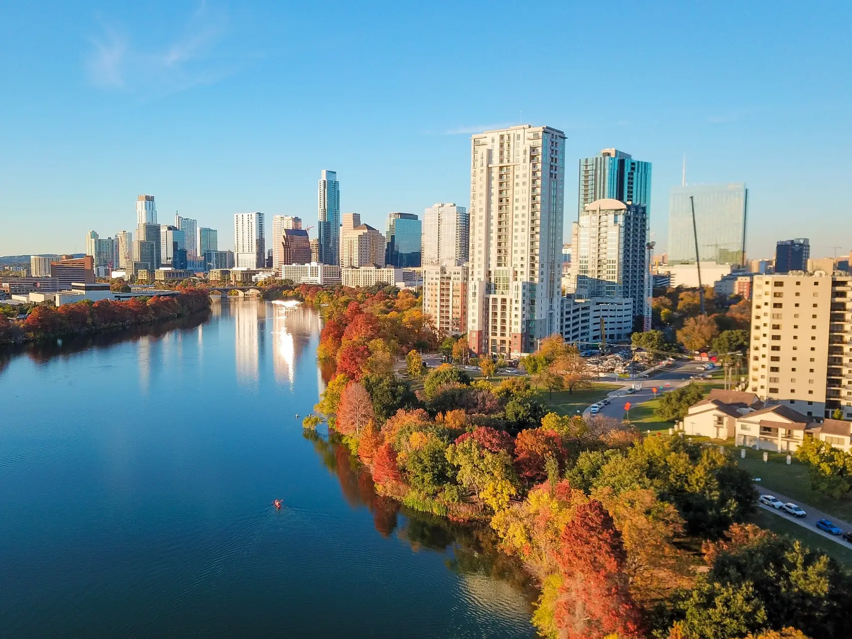 Texas, Austin, Herbst