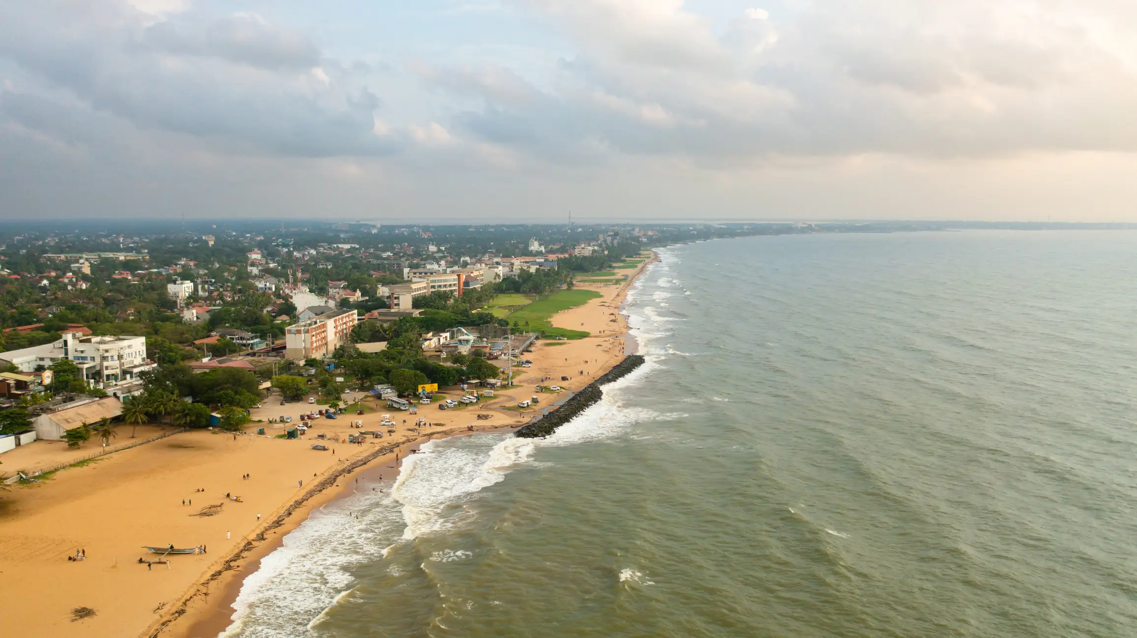 Sri Lanka, Negombo Beach Tropischer Strand in Negombo, Sri Lanka.
