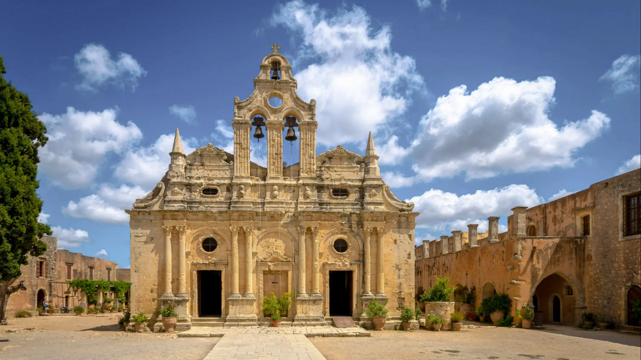 Griechenland, Kreta Das Kloster Arkadi auf Kreta, Griechenland