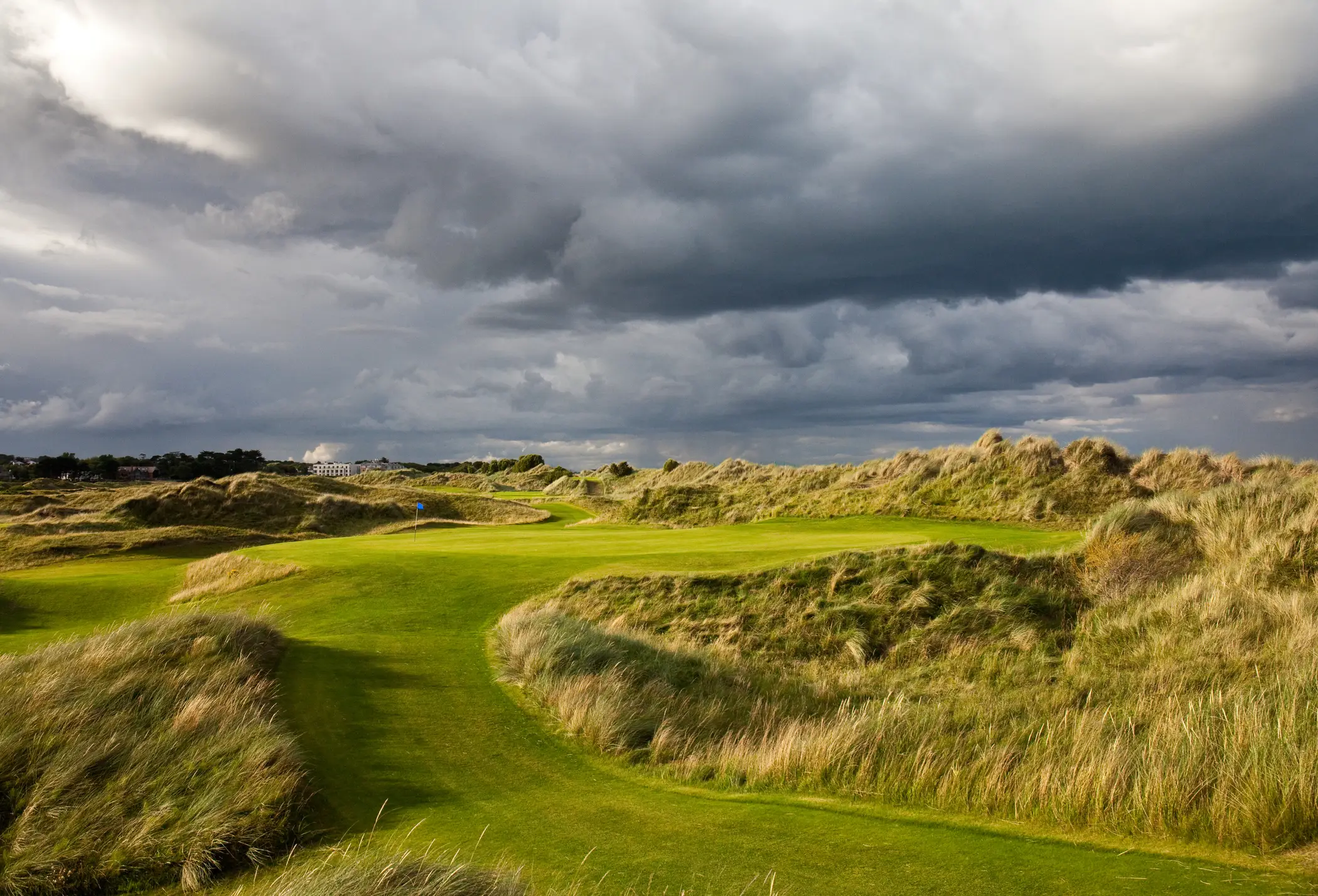 Irland, Donegal, Golfplatz Links-Golfplatz