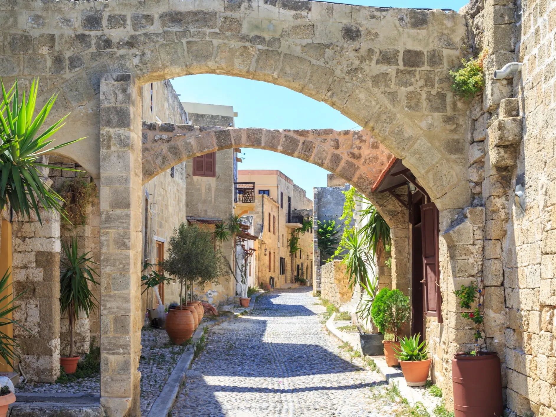 Griechenland, Rhodos, Straße