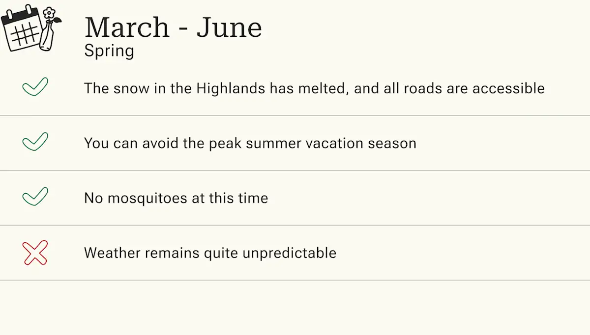 Scotland Spring Weather Best Time to Visit Scotland: When to Travel | Tourlane