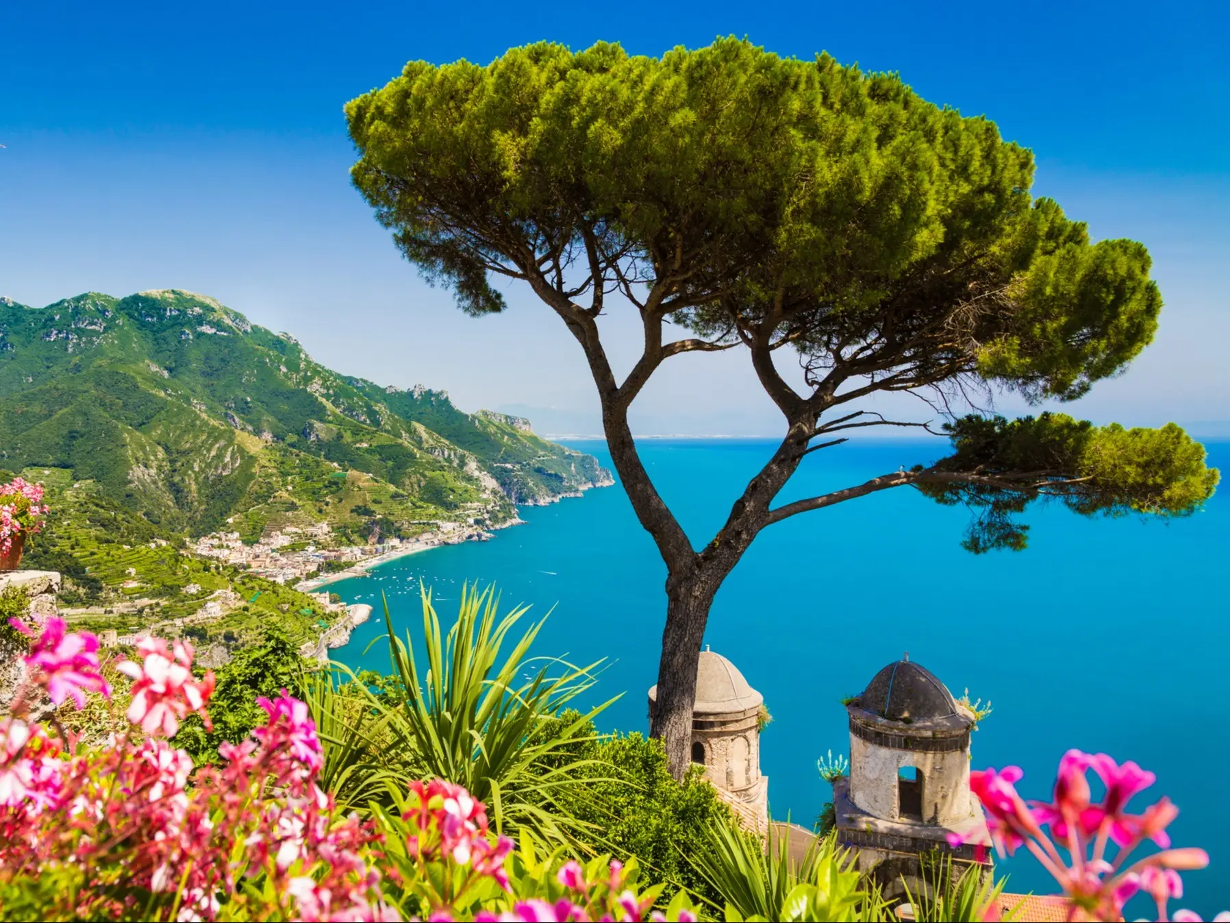 Italien, Capri, Panorama