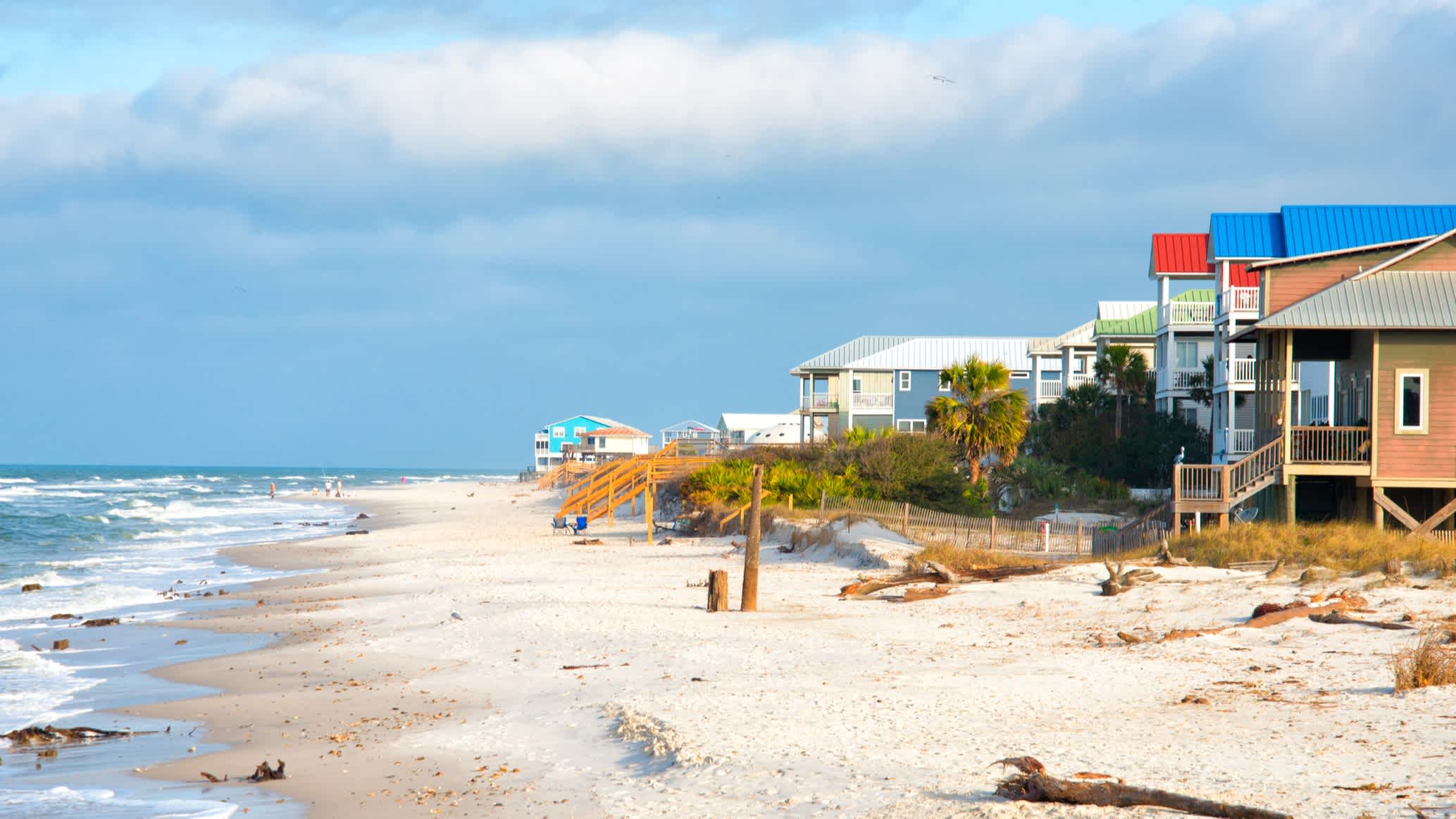 Paysage marin d'Apalachicola en Floride, États-Unis