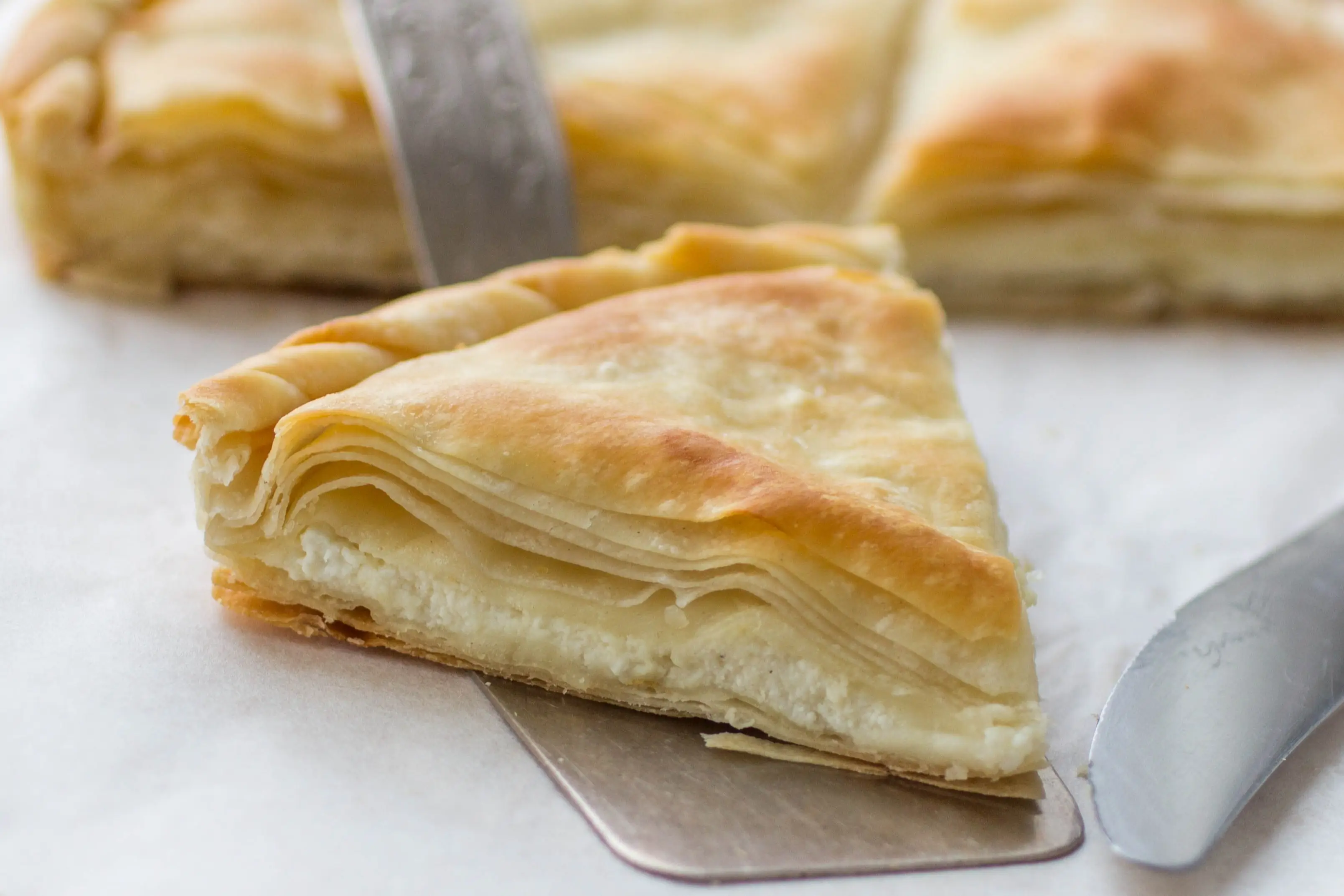 Tiropita, gâteau grec de pâte filo au fromage