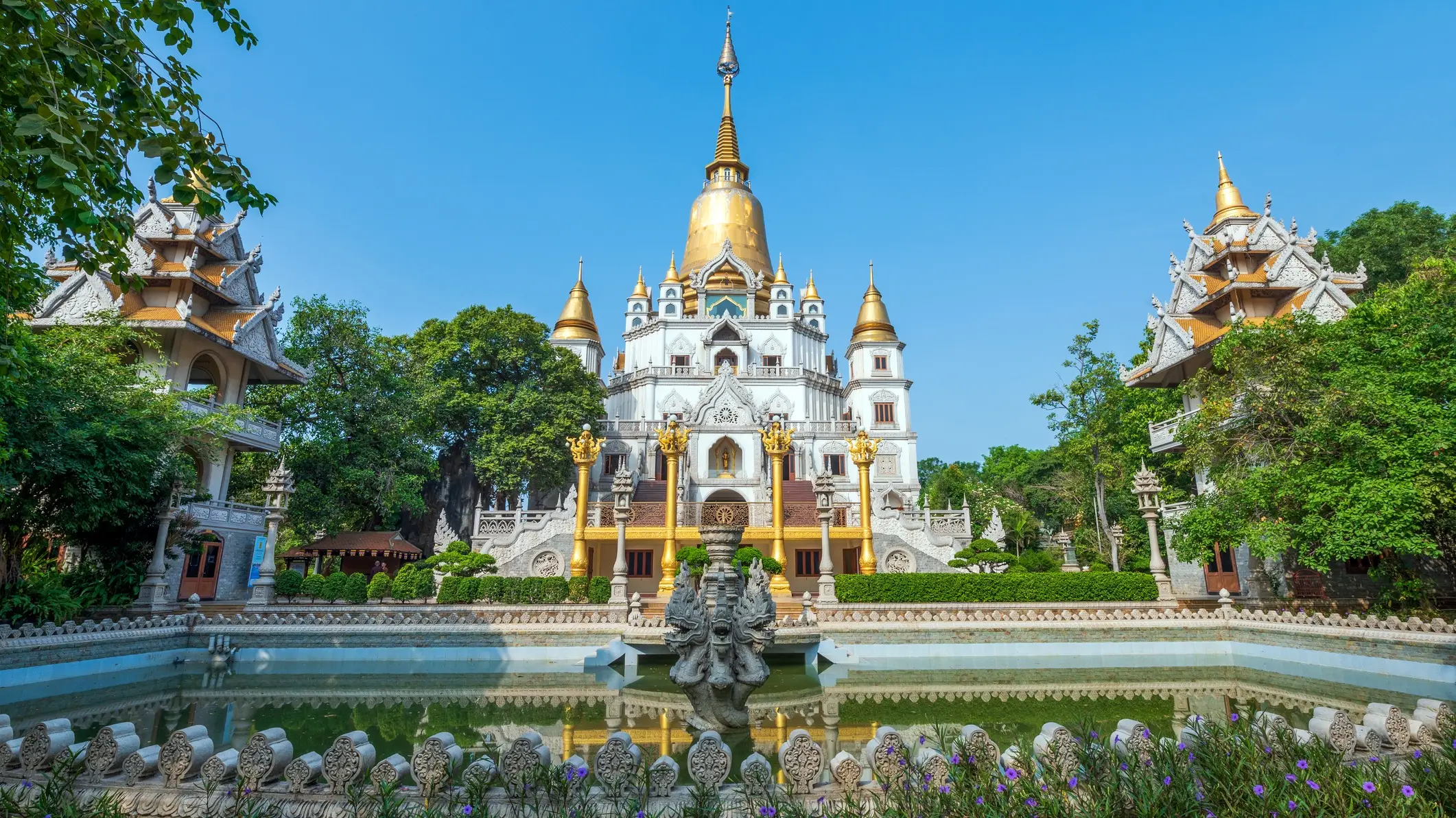 Pagode Buu Long à Hô Chi Minh-Ville, au Vietnam