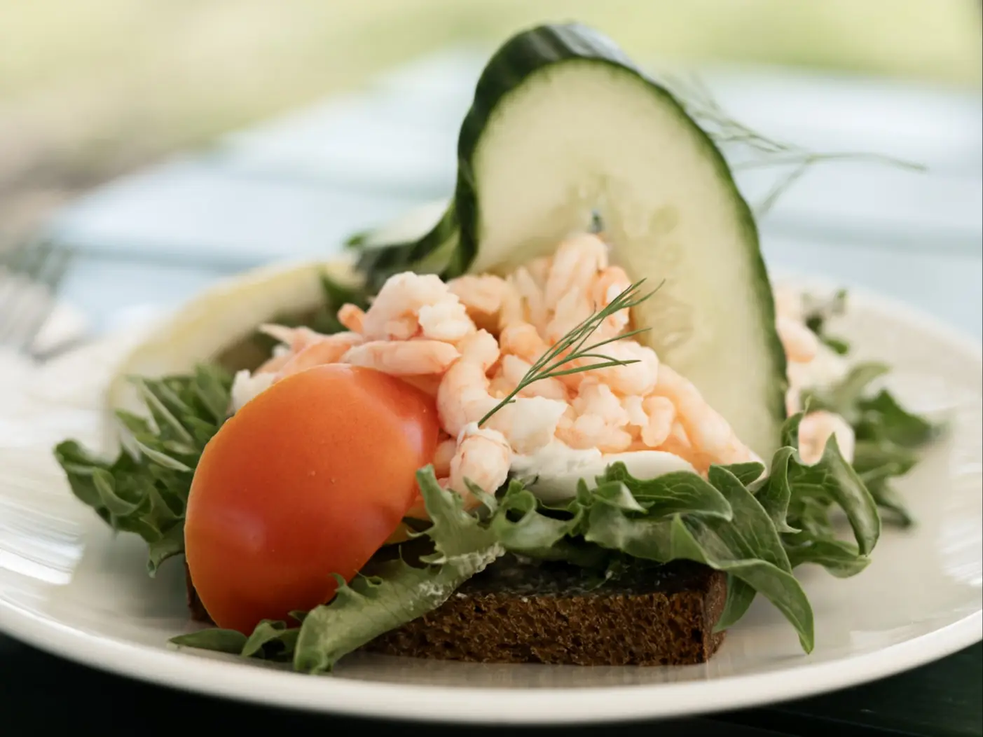 Räkmacka (Krabbenbrot) Räkmacka (Krabbenbrot)
