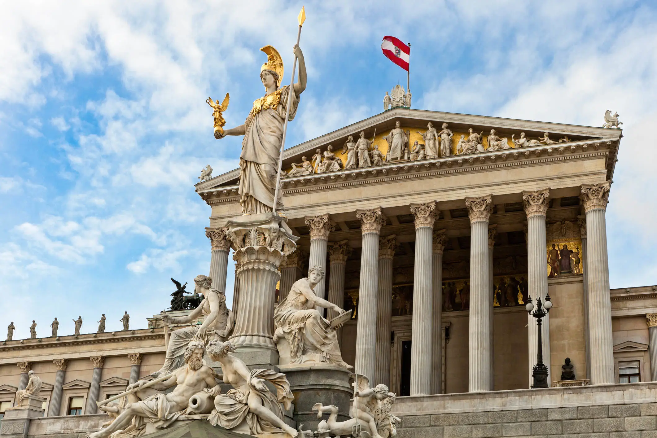 Austrian Parliament, Vienna, Austria Internal Server Error