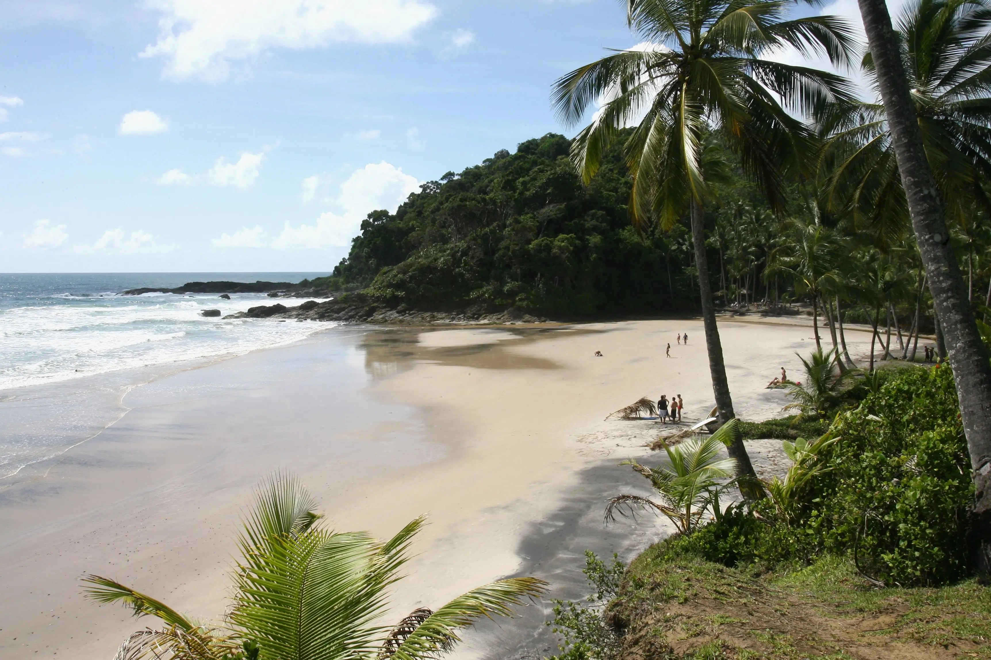 Brasilien, Bahia, Itacare Ein Strand in Itacare, Bahia, Brasilien.