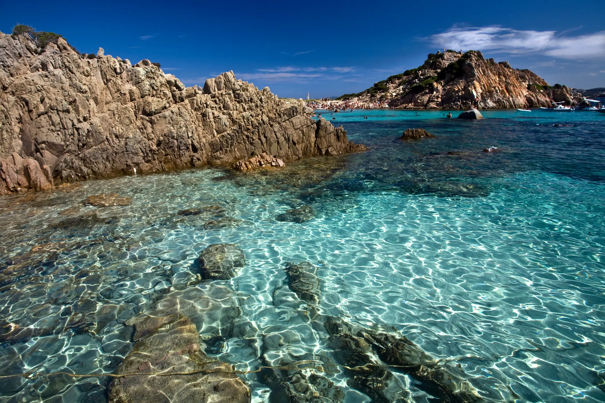 Une eau cristalline
