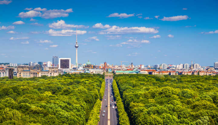 Berlijn is de beste stad voor een duurzame stedentrip. 