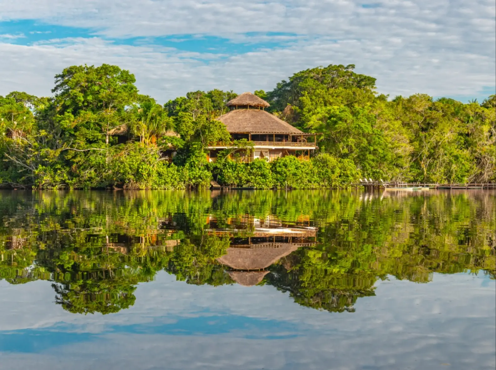 Peru, Amazonas, Rainforest Lodge